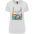 Camera With a Bird Photographer Photography Womens Wider Cut T-Shirt White
