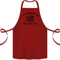 Camera for My Wife Photographer Photography Cotton Apron 100% Organic Maroon