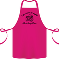 Camera for My Wife Photographer Photography Cotton Apron 100% Organic Pink