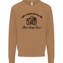 Camera for My Wife Photographer Photography Mens Sweatshirt Jumper Caramel Latte