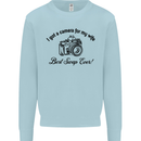 Camera for My Wife Photographer Photography Mens Sweatshirt Jumper Light Blue