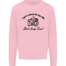 Camera for My Wife Photographer Photography Mens Sweatshirt Jumper Light Pink