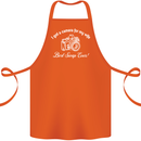 Camera for My Wife Photography Photographer Cotton Apron 100% Organic Orange