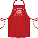 Camera for My Wife Photography Photographer Cotton Apron 100% Organic Red
