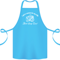 Camera for My Wife Photography Photographer Cotton Apron 100% Organic Turquoise