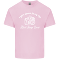 Camera for My Wife Photography Photographer Mens Cotton T-Shirt Tee Top Light Pink
