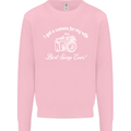 Camera for My Wife Photography Photographer Mens Sweatshirt Jumper Light Pink