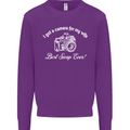 Camera for My Wife Photography Photographer Mens Sweatshirt Jumper Purple