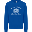 Camera for My Wife Photography Photographer Mens Sweatshirt Jumper Royal Blue