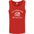 Camera for My Wife Photography Photographer Mens Vest Tank Top Red