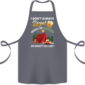 Camping Funny Alcohol Beer Camper Cotton Apron 100% Organic Steel