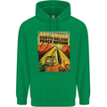 Camping Sky Above Trekking Outdoors Childrens Kids Hoodie Irish Green