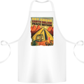 Camping Sky Above Trekking Outdoors Cotton Apron 100% Organic White