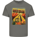 Camping Sky Above Trekking Outdoors Kids T-Shirt Childrens Charcoal