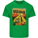 Camping Sky Above Trekking Outdoors Kids T-Shirt Childrens Irish Green