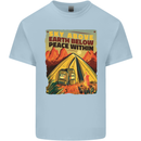 Camping Sky Above Trekking Outdoors Kids T-Shirt Childrens Light Blue