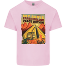 Camping Sky Above Trekking Outdoors Kids T-Shirt Childrens Light Pink