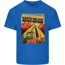 Camping Sky Above Trekking Outdoors Kids T-Shirt Childrens Royal Blue