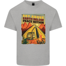Camping Sky Above Trekking Outdoors Kids T-Shirt Childrens Sports Grey