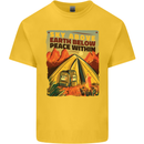 Camping Sky Above Trekking Outdoors Kids T-Shirt Childrens Yellow