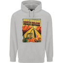 Camping Sky Above Trekking Outdoors Mens 80% Cotton Hoodie Sports Grey