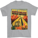 Camping Sky Above Trekking Outdoors Mens T-Shirt 100% Cotton Sports Grey