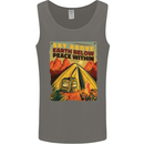 Camping Sky Above Trekking Outdoors Mens Vest Tank Top Charcoal