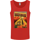 Camping Sky Above Trekking Outdoors Mens Vest Tank Top Red