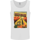 Camping Sky Above Trekking Outdoors Mens Vest Tank Top White