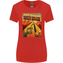 Camping Sky Above Trekking Outdoors Womens Wider Cut T-Shirt Red