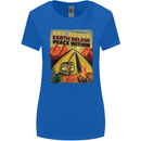 Camping Sky Above Trekking Outdoors Womens Wider Cut T-Shirt Royal Blue