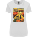 Camping Sky Above Trekking Outdoors Womens Wider Cut T-Shirt White