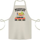 Camping Weekend Forecast Funny Alcohol Beer Cotton Apron 100% Organic Natural