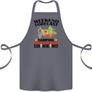 Camping Weekend Forecast Funny Alcohol Beer Cotton Apron 100% Organic Steel