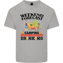 Camping Weekend Forecast Funny Alcohol Beer Mens Cotton T-Shirt Tee Top Sports Grey
