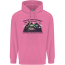 Camping & Bird Watching Funny Childrens Kids Hoodie Azalea