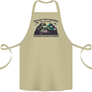 Camping & Bird Watching Funny Cotton Apron 100% Organic Khaki