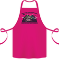 Camping & Bird Watching Funny Cotton Apron 100% Organic Pink