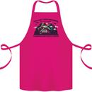 Camping & Bird Watching Funny Cotton Apron 100% Organic Pink