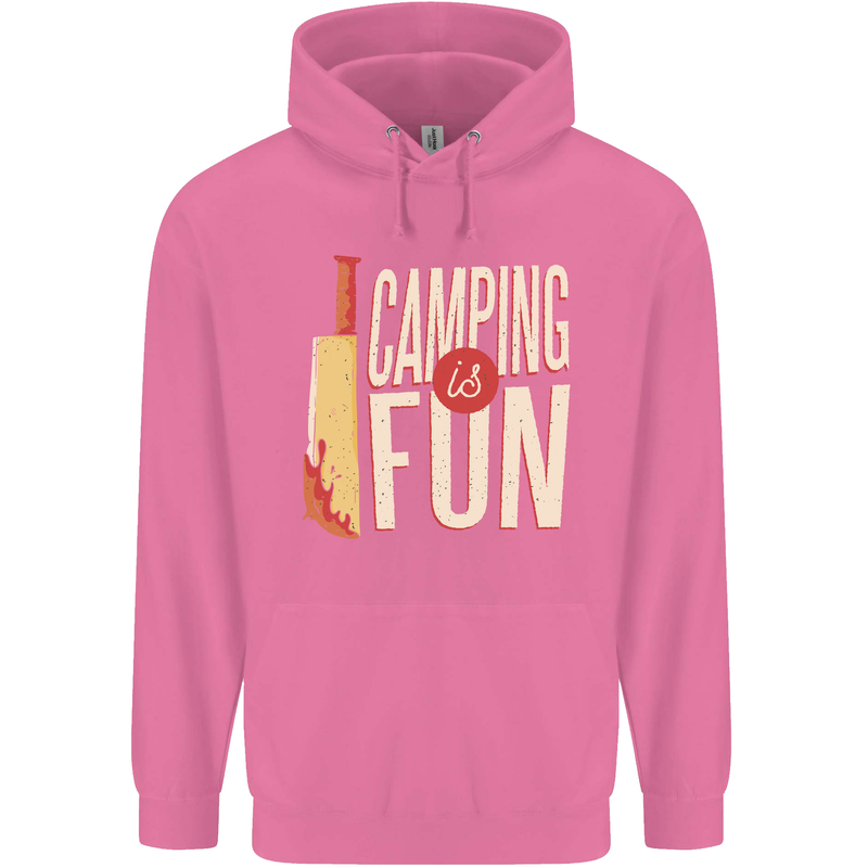 Camping is Fun Funny Murder Halloween Childrens Kids Hoodie Azalea