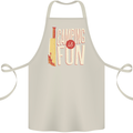Camping is Fun Funny Murder Halloween Cotton Apron 100% Organic Natural