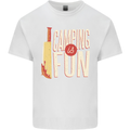 Camping is Fun Funny Murder Halloween Mens Cotton T-Shirt Tee Top White