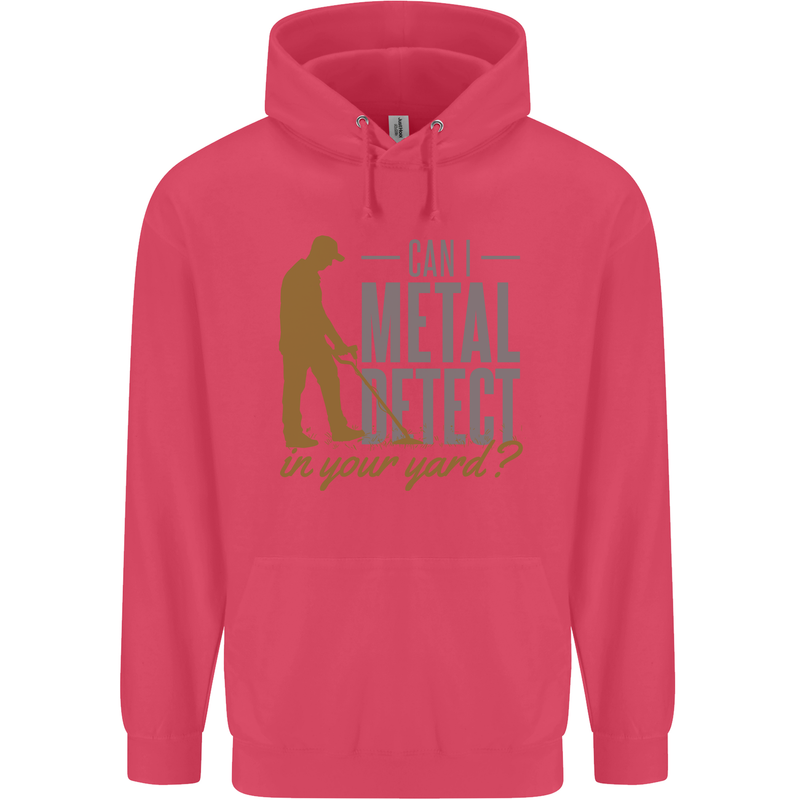Can I Metal Detect Funny Detecting Detector Childrens Kids Hoodie Heliconia