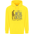 Can I Metal Detect Funny Detecting Detector Childrens Kids Hoodie Yellow