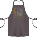 Can I Metal Detect Funny Detecting Detector Cotton Apron 100% Organic Dark Grey