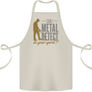Can I Metal Detect Funny Detecting Detector Cotton Apron 100% Organic Natural