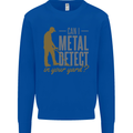 Can I Metal Detect Funny Detecting Detector Kids Sweatshirt Jumper Royal Blue