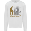 Can I Metal Detect Funny Detecting Detector Kids Sweatshirt Jumper White