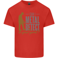 Can I Metal Detect Funny Detecting Detector Kids T-Shirt Childrens Red