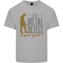 Can I Metal Detect Funny Detecting Detector Kids T-Shirt Childrens Sports Grey